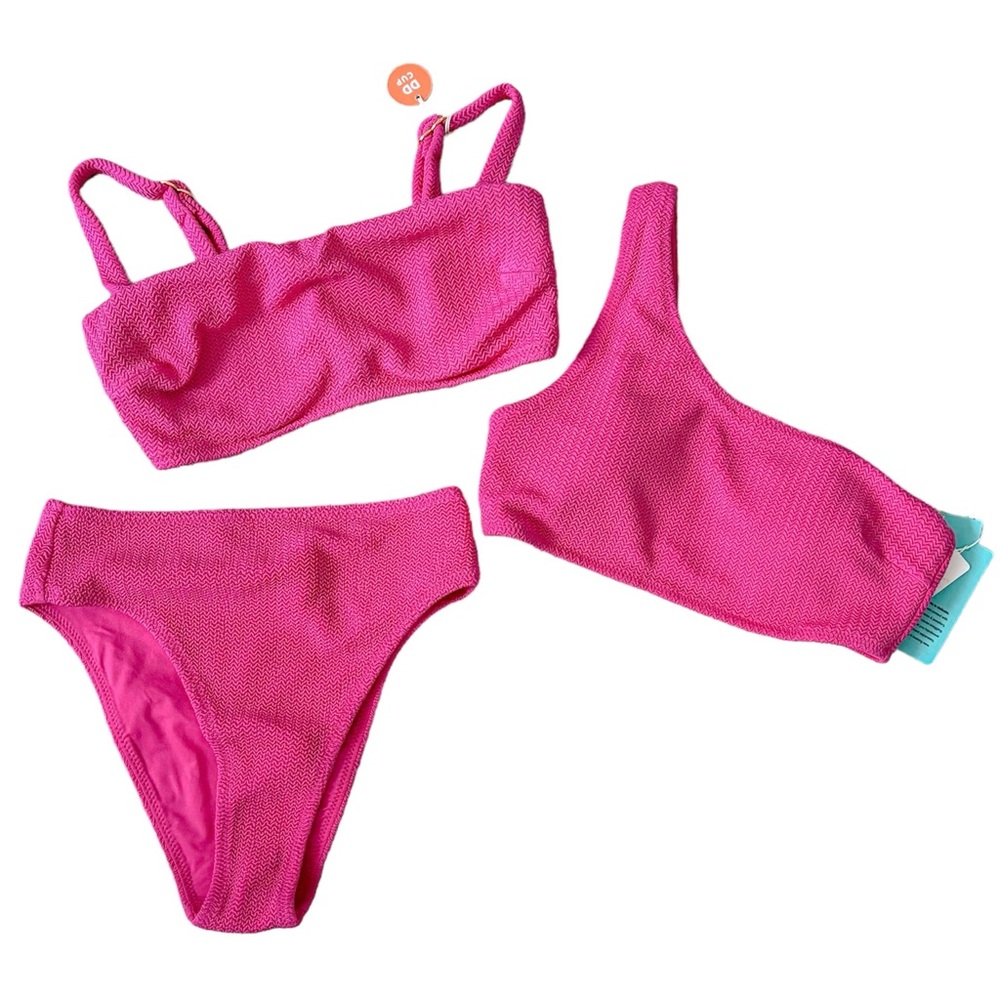 NEW Seafolly Bikini Set Fuchsia Rose